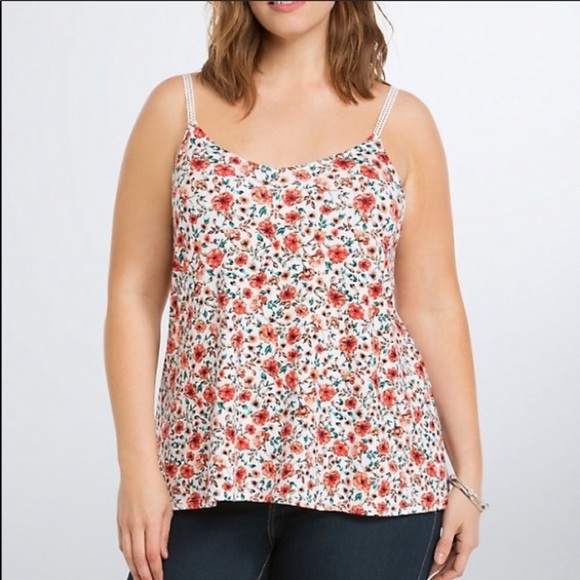 torrid Tops - Torrid floral cami tank